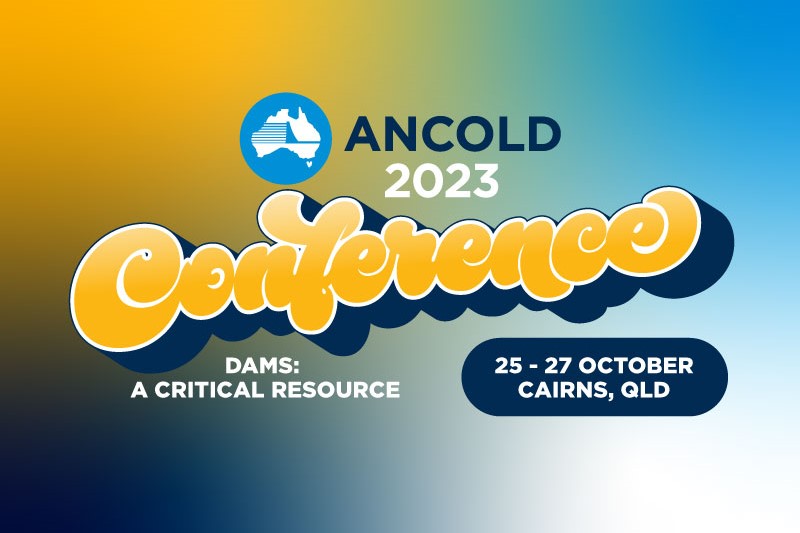 Poster for ANCOLD conference 2023