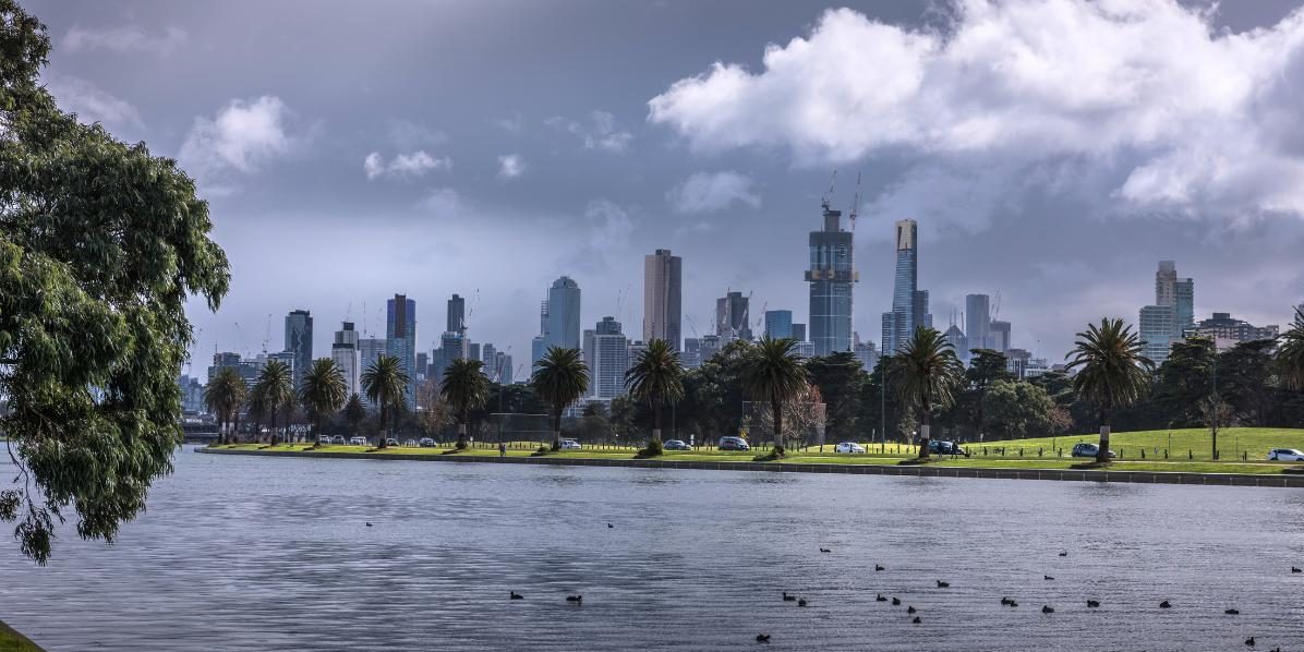 Albert Park Stormy Weather